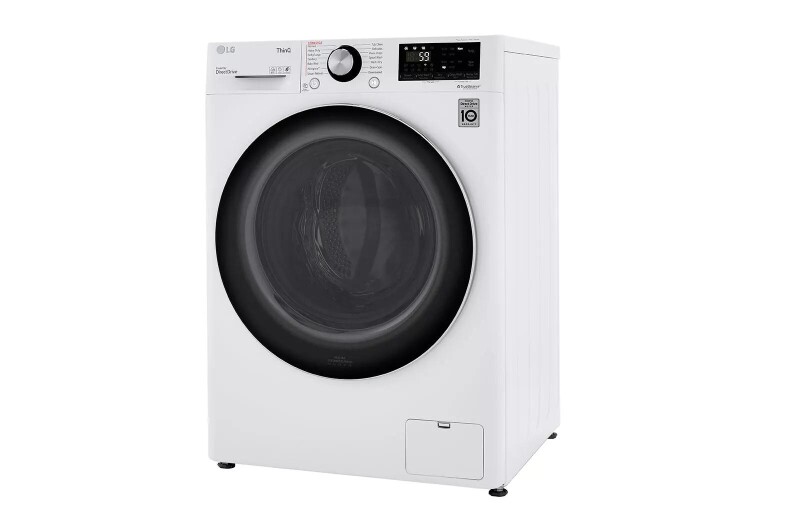 2.4 cu.ft. Smart wi-fi Enabled Compact Front Load All-In-One Washer/Dryer Combo with Built-In Intelligence WM3555HWA