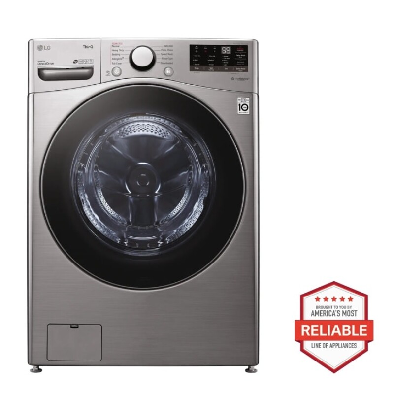 4.5 cu. ft. Ultra Large Capacity Smart wi-fi Enabled Front Load Washer with Built-In Intelligence & Steam Technology WM3600HVA