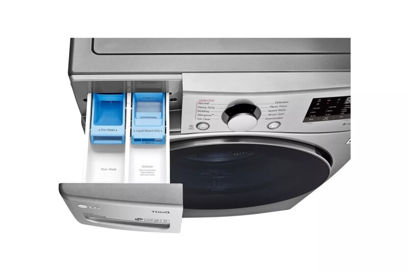 4.5 cu. ft. Ultra Large Capacity Smart wi-fi Enabled Front Load Washer with Built-In Intelligence & Steam Technology WM3600HVA