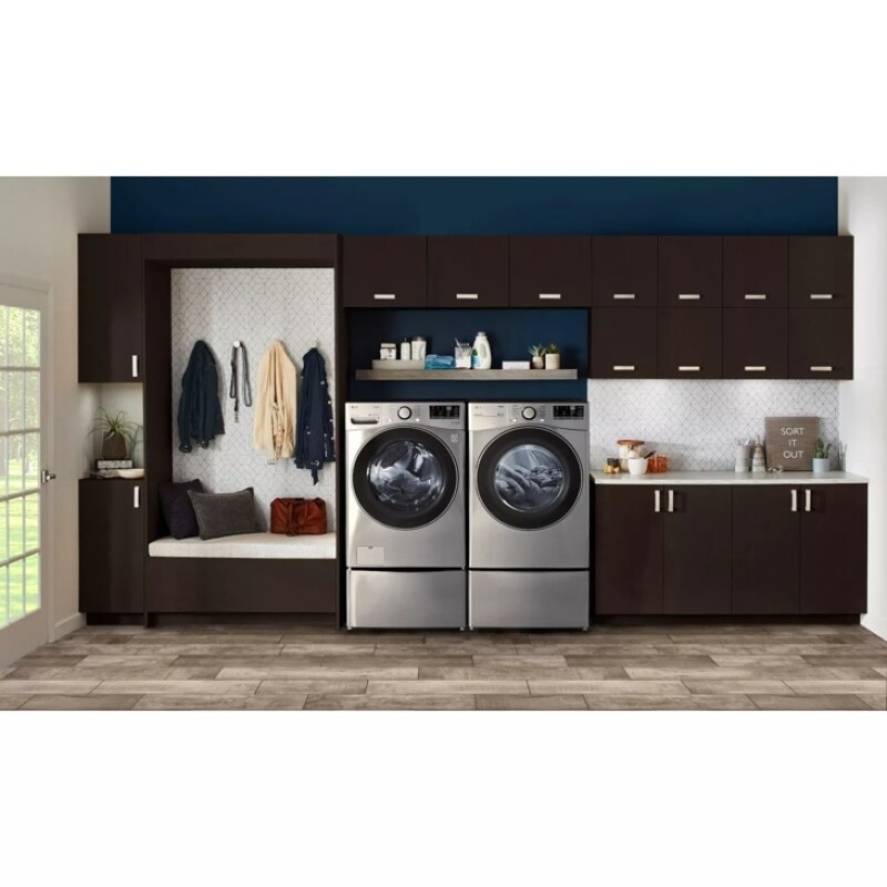 4.5 cu. ft. Ultra Large Capacity Smart wi-fi Enabled Front Load Washer with Built-In Intelligence & Steam Technology WM3600HVA