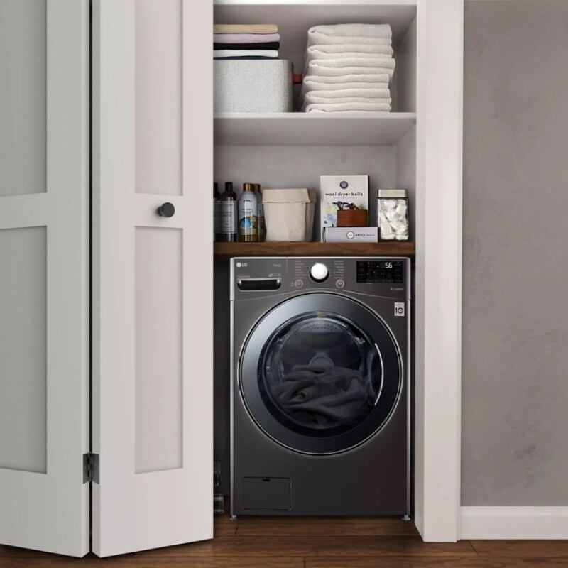 4.5 Cu.ft. Smart Wi-fi Enabled All-in-one Washer/dryer With Turbowash® Technology WM3998HBA
