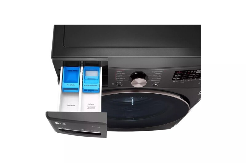 4.5 Cu. Ft. Ultra Large Capacity Front Load Washer - Black Steel WM4000HBA