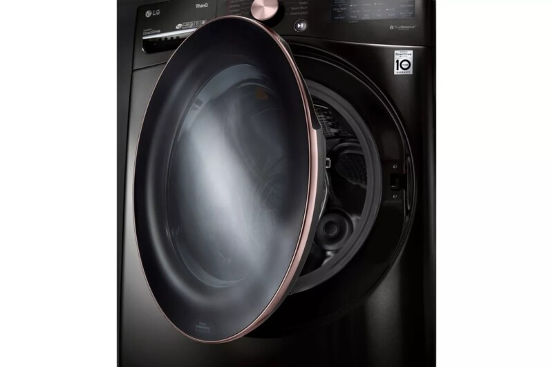 4.5 Cu. Ft. Ultra Large Capacity Front Load Washer - Black Steel WM4000HBA