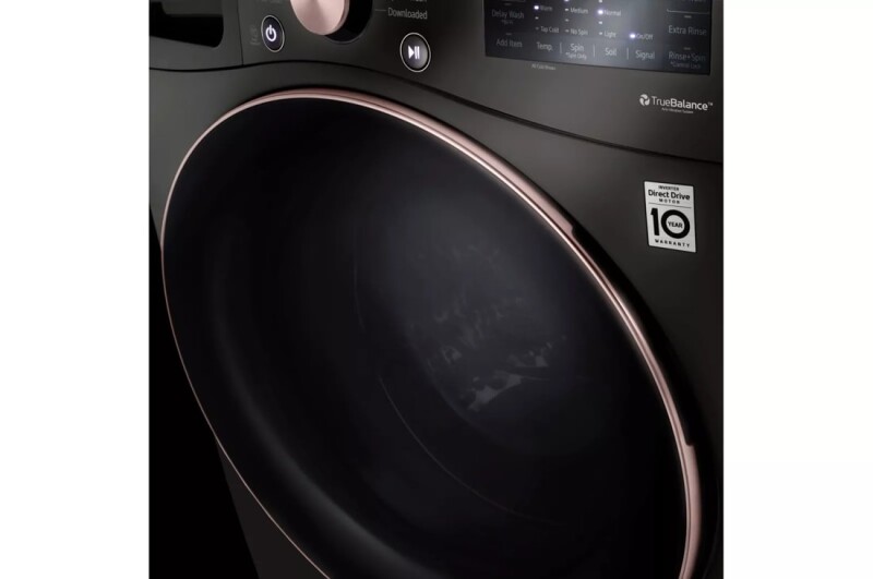 4.5 Cu. Ft. Ultra Large Capacity Front Load Washer - Black Steel WM4000HBA
