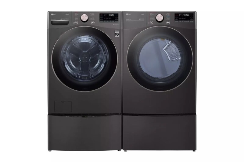 4.5 Cu. Ft. Ultra Large Capacity Front Load Washer - Black Steel WM4000HBA