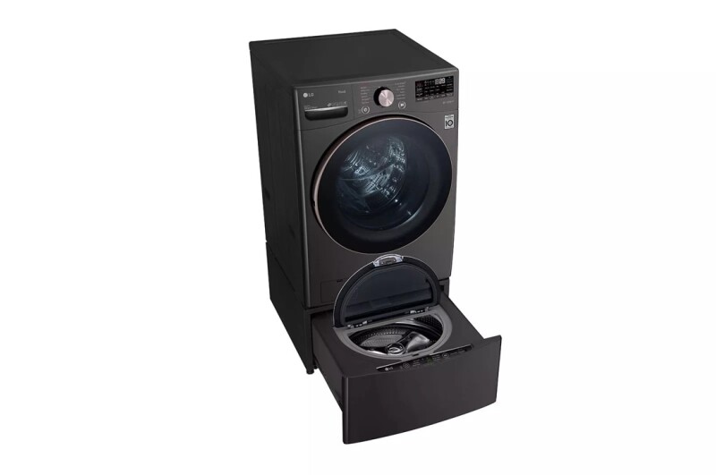4.5 Cu. Ft. Ultra Large Capacity Front Load Washer - Black Steel WM4000HBA