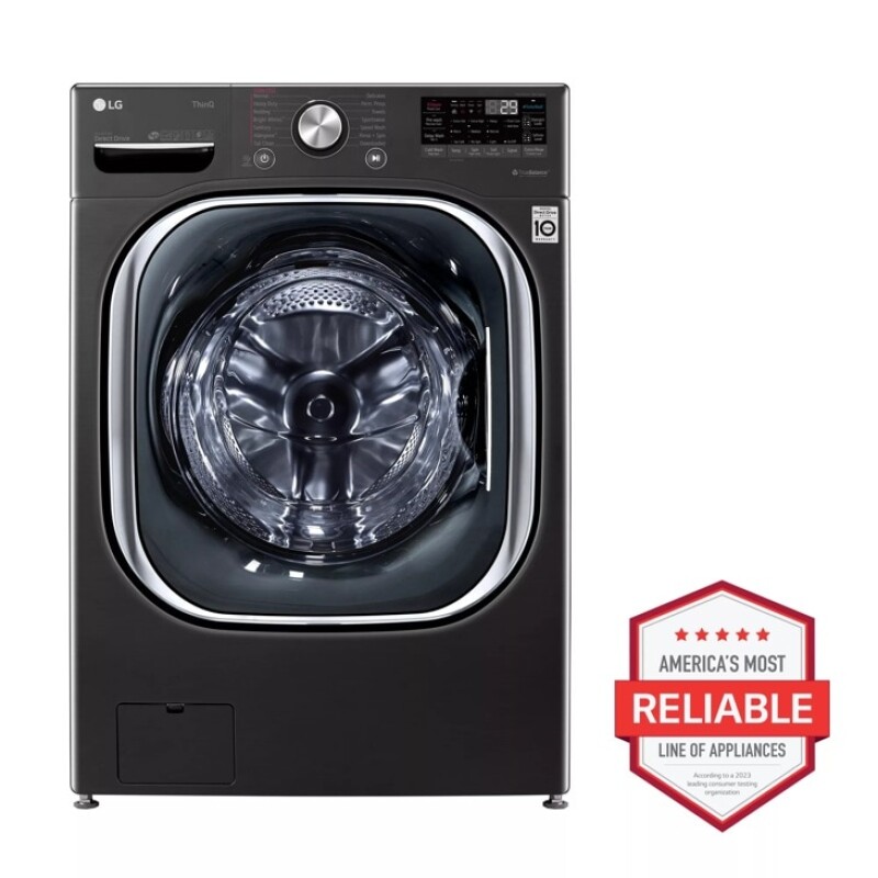 5.0 Cu. Ft. Mega Capacity Smart Wi-fi Enabled Front Load Washer With Turbowash™ 360° And Built-in Intelligence WM4500HBA
