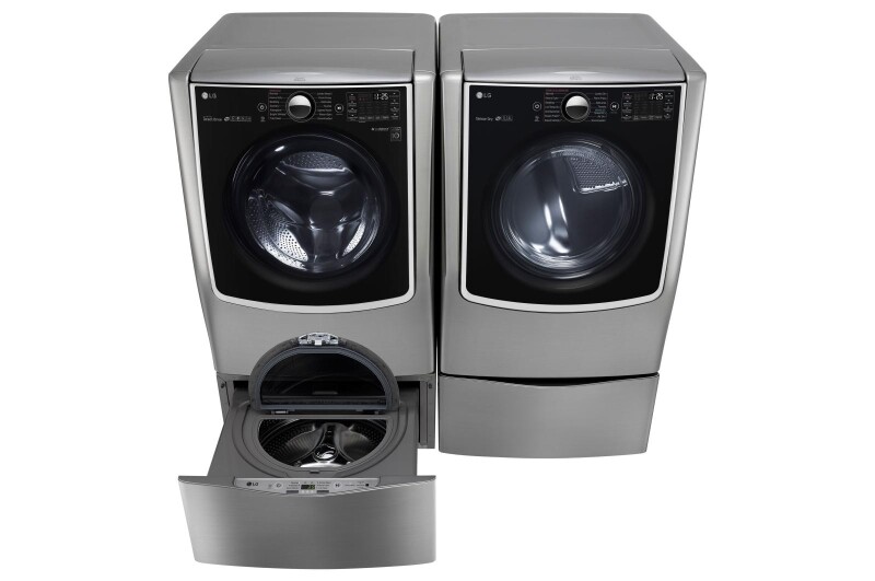 5.5 Total Capacity LG TWINWash™ Bundle with LG SideKick™ and Gas Dryer WM5000HVA_WD100CV_DLGX5001V_WDP4V WM5000HVAWD100CVDLGX5001VWDP4V