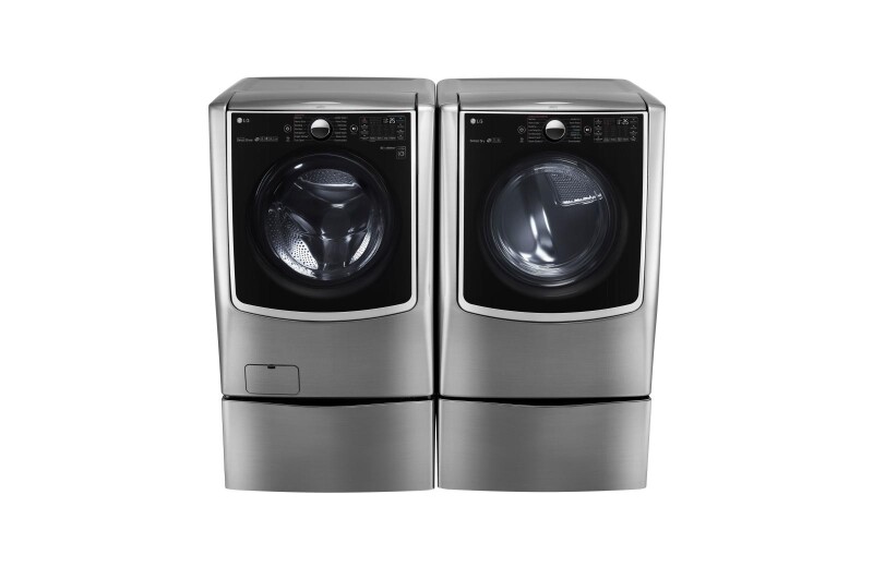 5.5 Total Capacity LG TWINWash™ Bundle with LG SideKick™ and Gas Dryer WM5000HVA_WD100CV_DLGX5001V_WDP4V WM5000HVAWD100CVDLGX5001VWDP4V