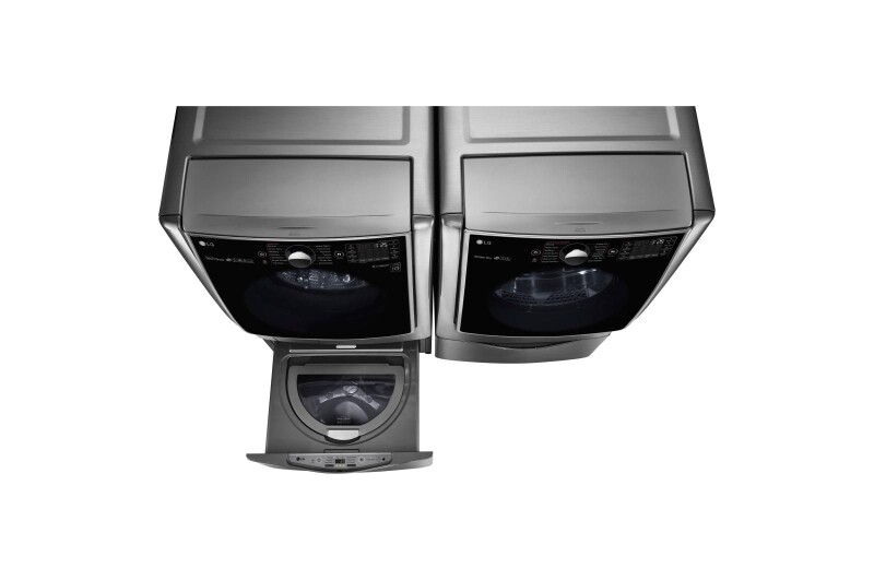 5.5 Total Capacity LG TWINWash™ Bundle with LG SideKick™ and Gas Dryer WM5000HVA_WD100CV_DLGX5001V_WDP4V WM5000HVAWD100CVDLGX5001VWDP4V