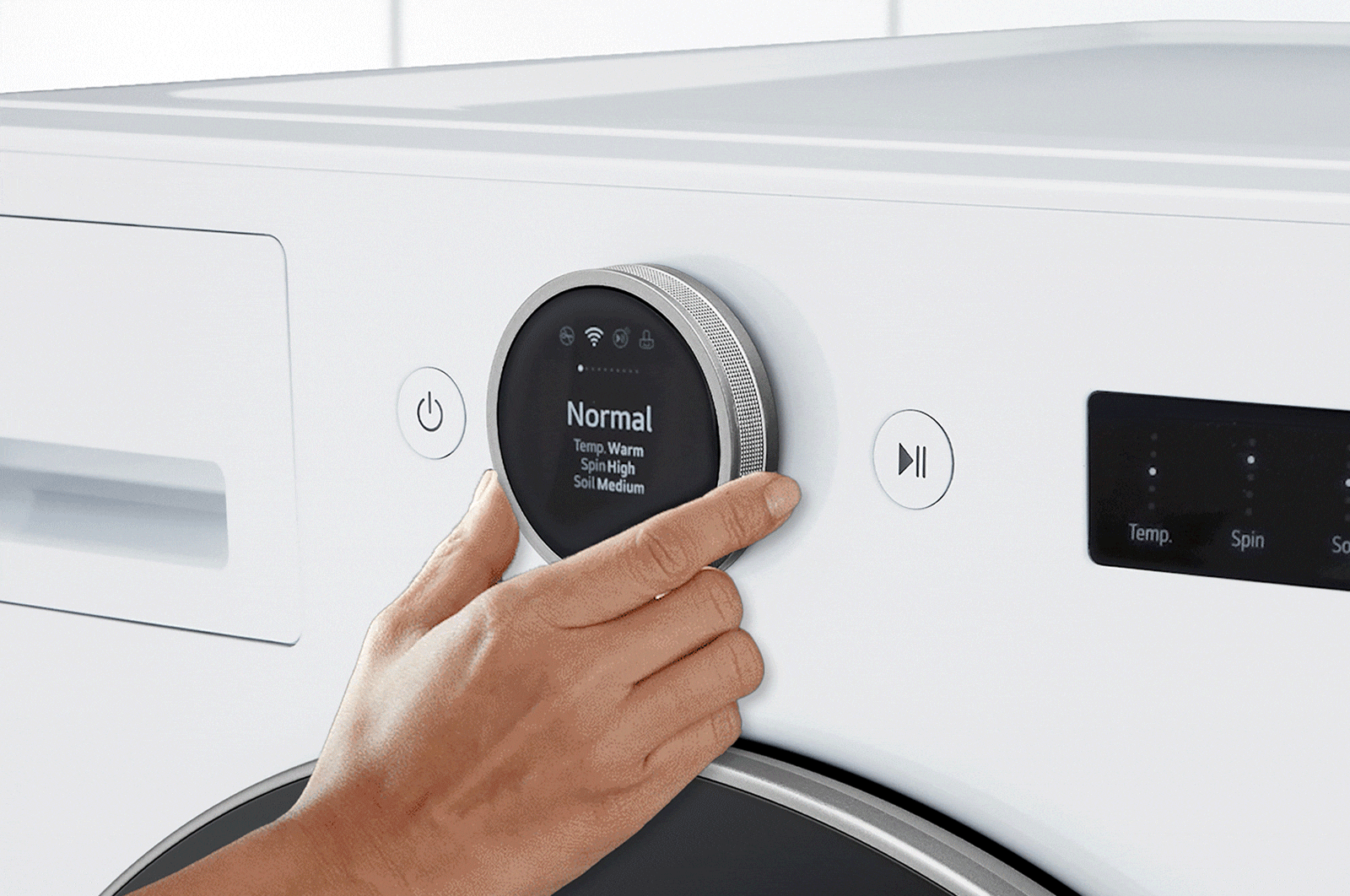4.5 cu. ft. Capacity Smart Front Load Washer with TurboWash® 360° and AI DD® Built-In Intelligence WM5500HWA