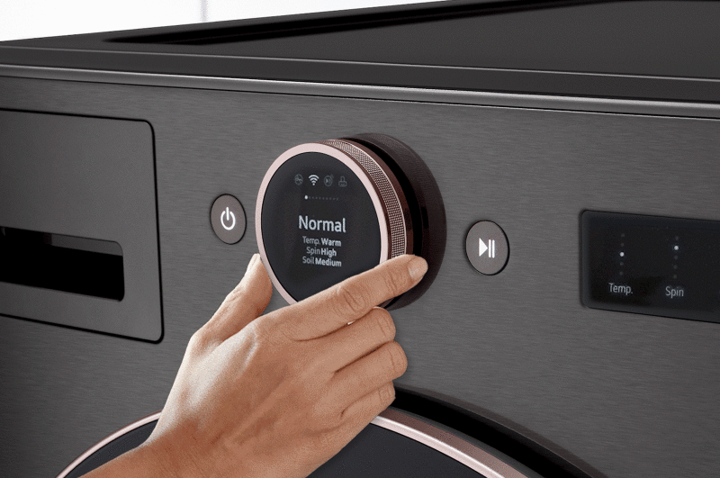 5.0 cu. ft. Mega Capacity Smart Front Load Washer with TurboWash® 360° and AI DD® Built-In Intelligence WM6500HBA