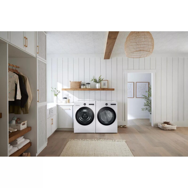5.0 cu. ft. Mega Capacity Smart Front Load Washer with TurboWash® 360° and AI DD® Built-In Intelligence WM6500HWA