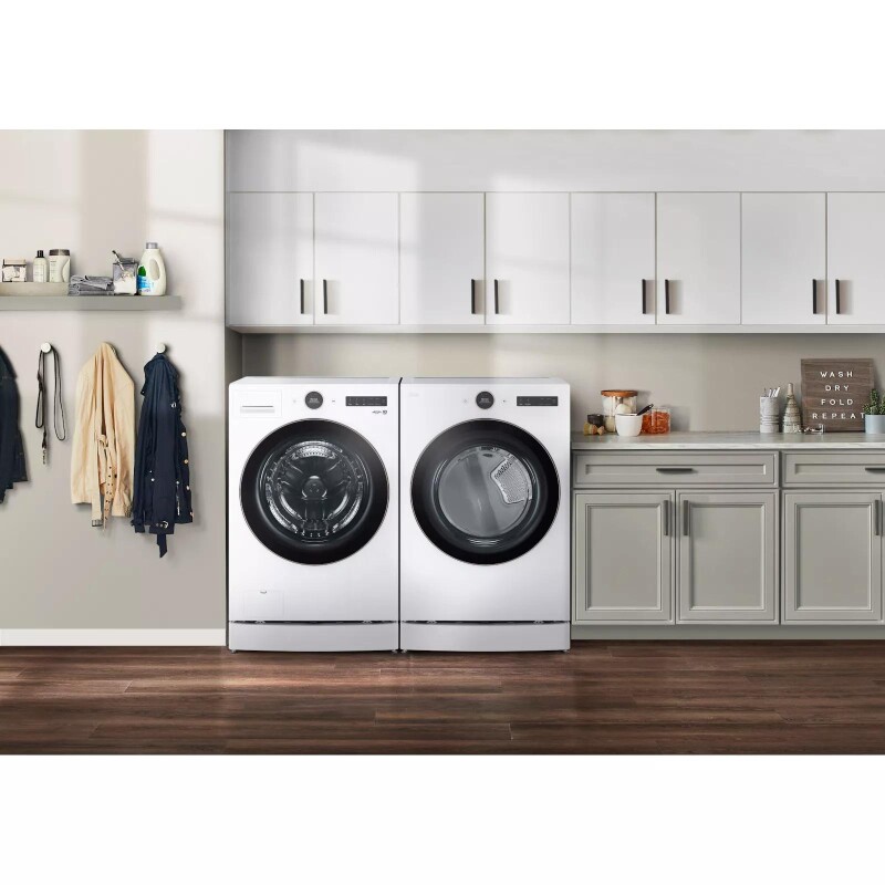5.0 cu. ft. Mega Capacity Smart Front Load Washer with TurboWash® 360° and AI DD® Built-In Intelligence WM6500HWA