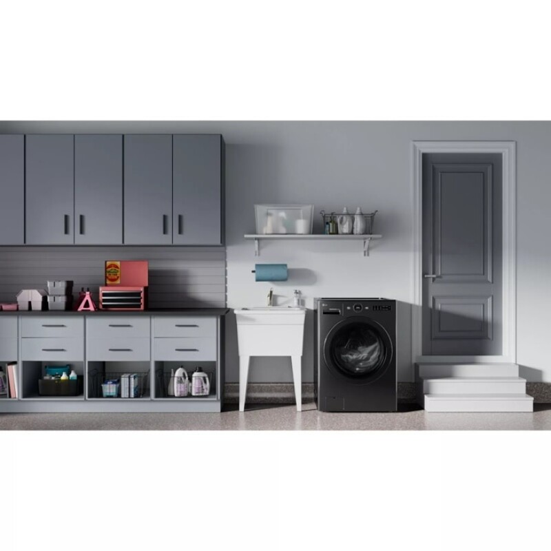 Ventless Washer/Dryer Combo LG WashCombo™ All-in-One 5.0 cu. ft. Mega Capacity with Inverter HeatPump™ Technology and Direct Drive Motor WM6998HBA