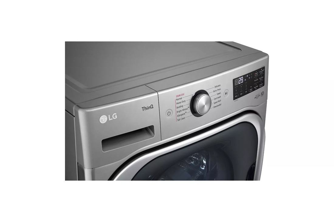 5.2 cu. ft. Mega Capacity Smart wi-fi Enabled Front Load Washer with TurboWash® and Built-In Intelligence WM8980HVA