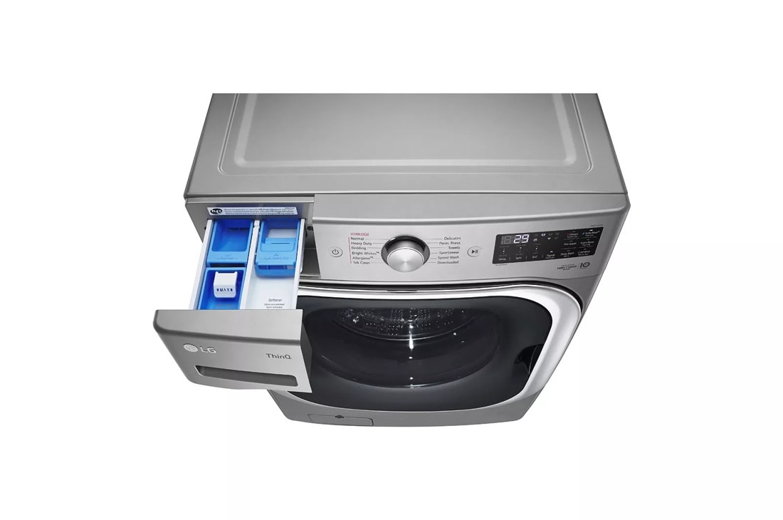 5.2 cu. ft. Mega Capacity Smart wi-fi Enabled Front Load Washer with TurboWash® and Built-In Intelligence WM8980HVA