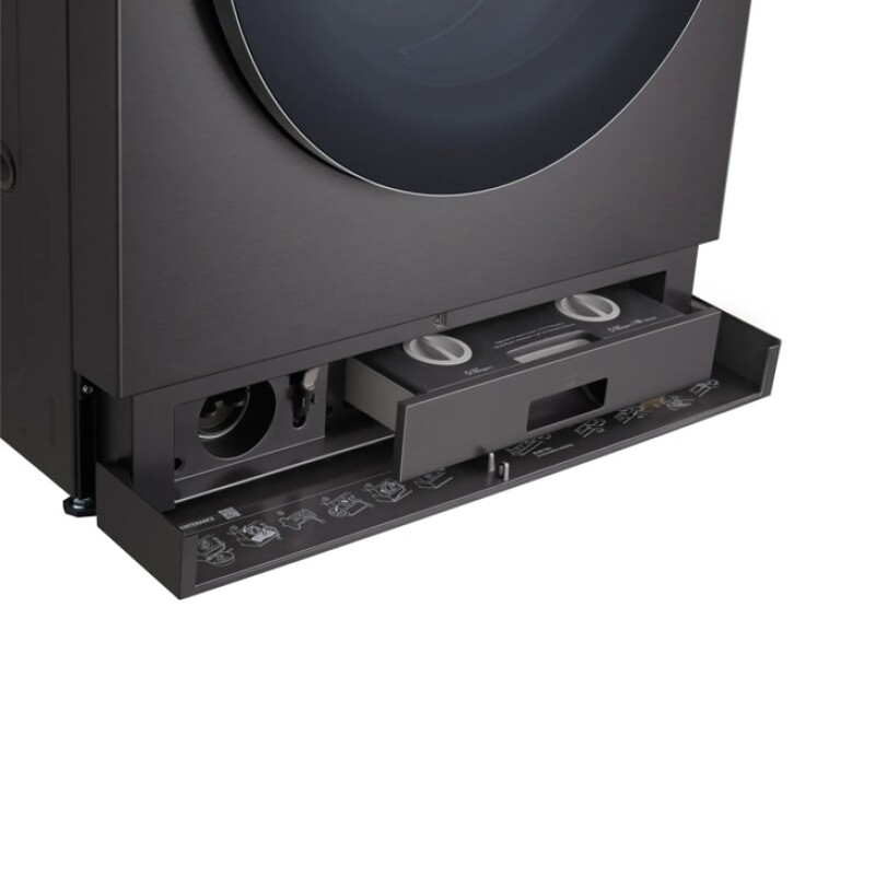 5.8 Cu. Ft. Mega Capacity Smart Front Load Washer With Built-in Intelligence, Turbowash® 360°, Ezdispense® And Touch Lcd Control WM9901HBA