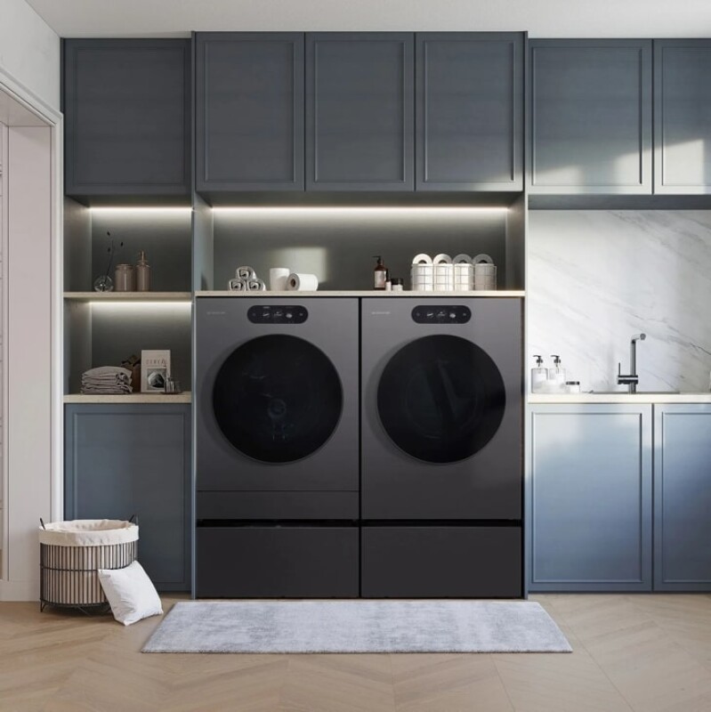 5.8 Cu. Ft. Mega Capacity Smart Front Load Washer With Built-in Intelligence, Turbowash® 360°, Ezdispense® And Touch Lcd Control WM9901HBA