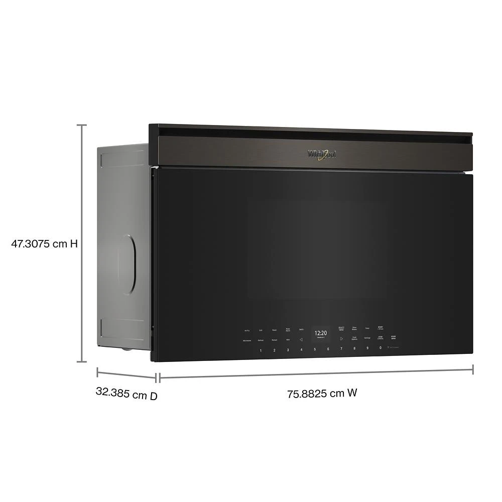 30-inch Built-In Smart Multifunctional Microwave Oven with Air Fry - 1,000 watts WMBT7030SV