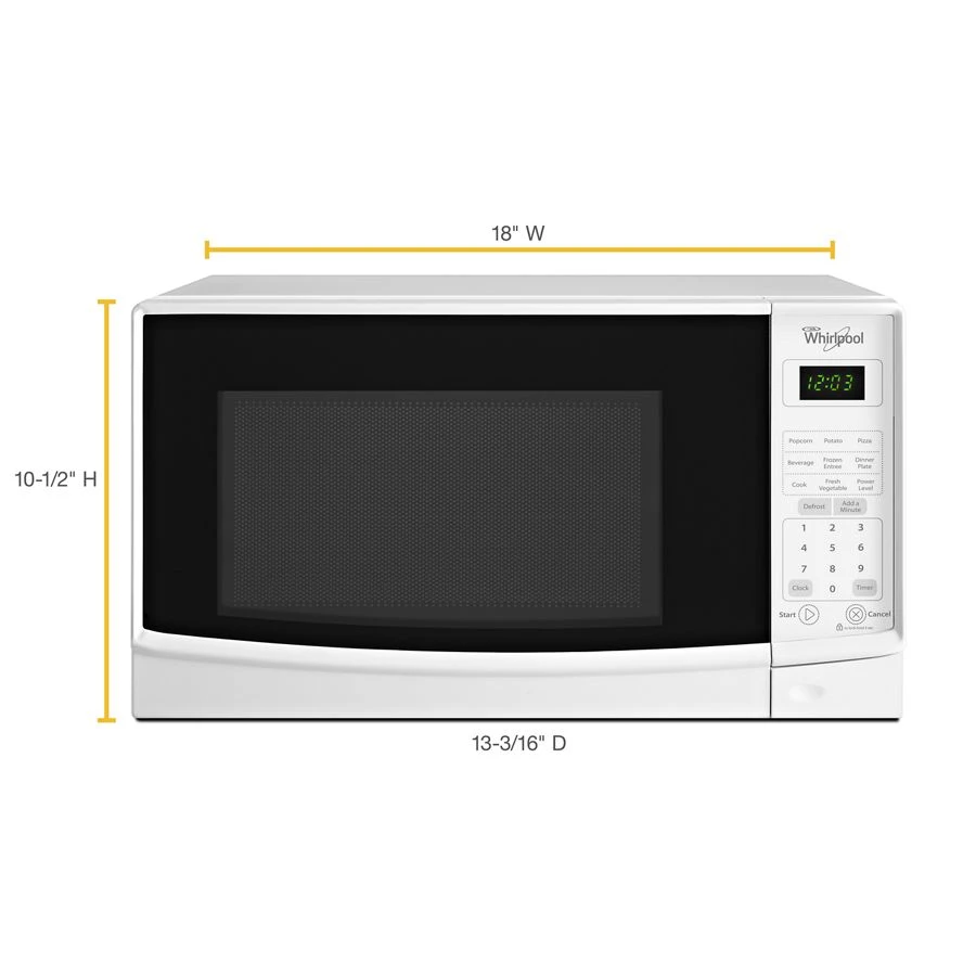 0.7 cu. ft. Countertop Microwave with Electronic Touch Controls WMC10007AW