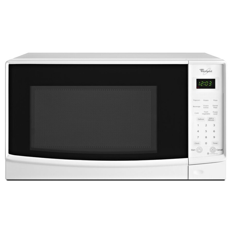 Whirlpool 0.7 cu. ft. Countertop Microwave with Electronic Touch Controls White WMC10007AW Picture 1
