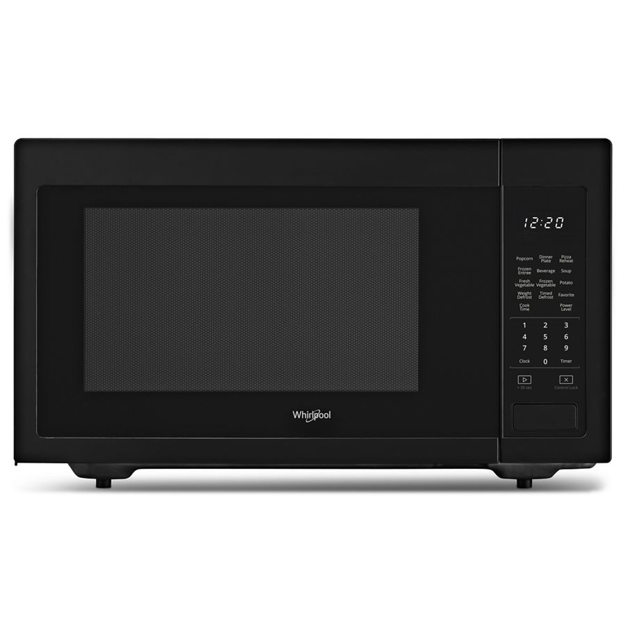 Whirlpool 1.6 cu. ft. Countertop Microwave with 1,200-Watt Cooking Power Black WMC30516HB Picture 1