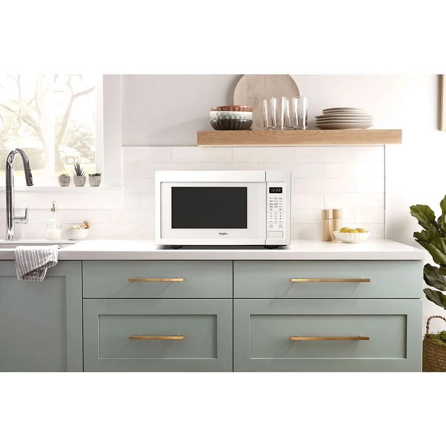 1.6 cu. ft. Countertop Microwave with 1,200-Watt Cooking Power WMC30516HW