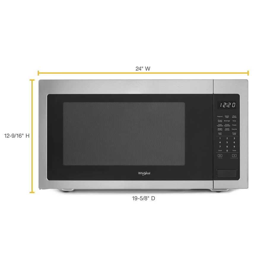 2.2 cu. ft. Countertop Microwave with 1,200-Watt Cooking Power WMC50522HS