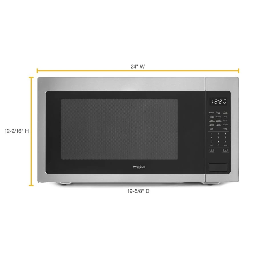 2.2 cu. ft. Countertop Microwave with 1,200-Watt Cooking Power WMC50522HZ