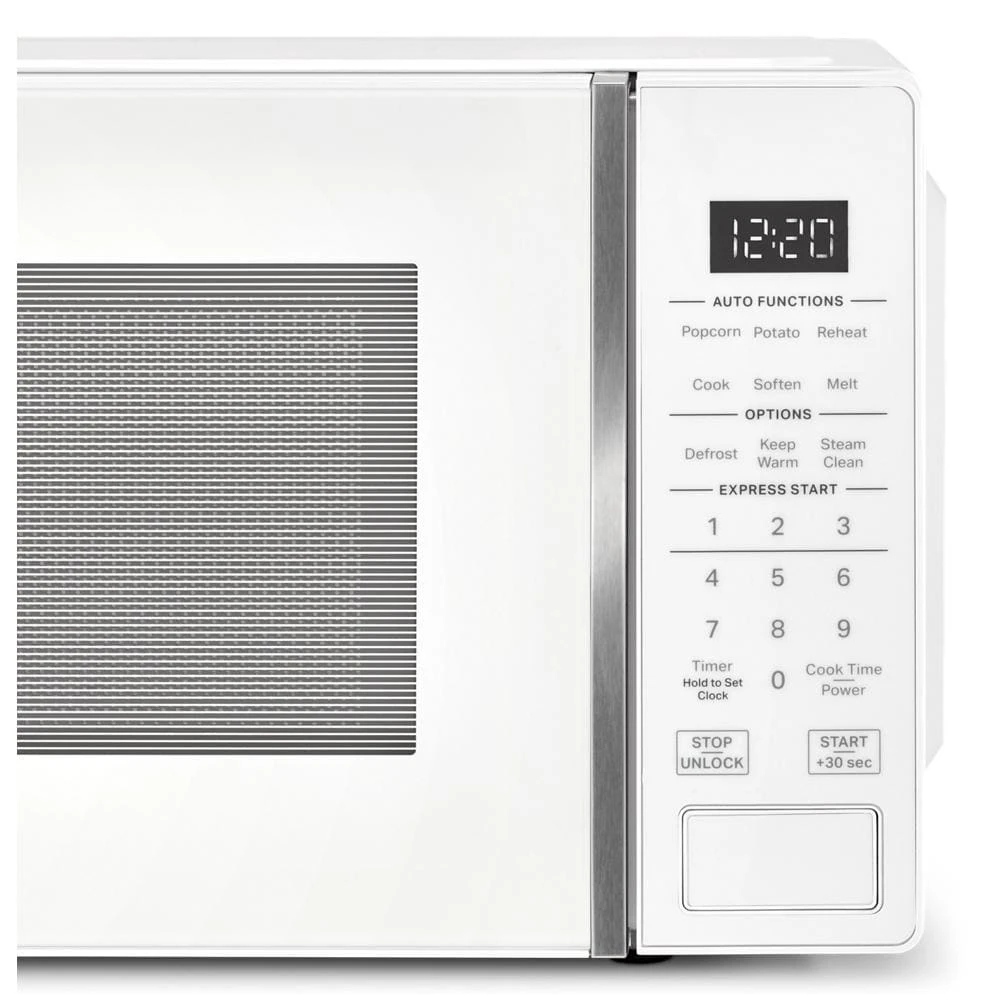 0.7 cu. ft. White Countertop Microwave With Steam Clean - 700 watt WMCS3018RW