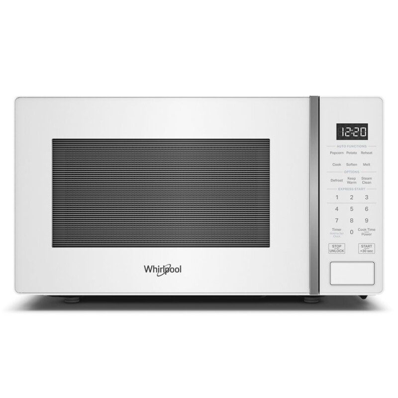 Whirlpool 0.7 cu. ft. White Countertop Microwave With Steam Clean - 700 watt White WMCS3018RW Picture 1