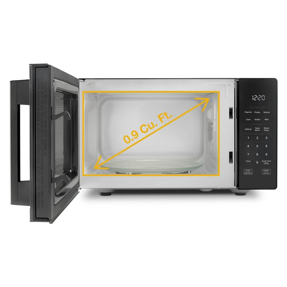 0.9 cu. ft. Stainless Steel Countertop Microwave With Steam Clean - 900 watt WMCS3019RS