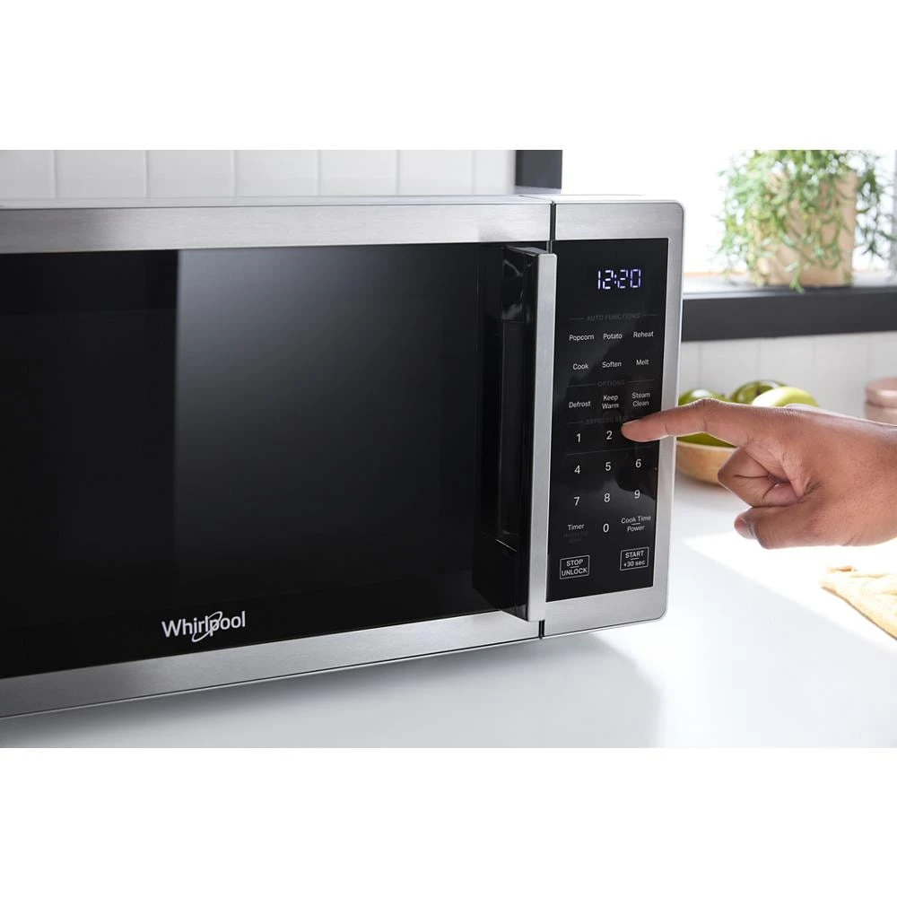 0.9 cu. ft. Stainless Steel Countertop Microwave With Steam Clean - 900 watt WMCS3019RS