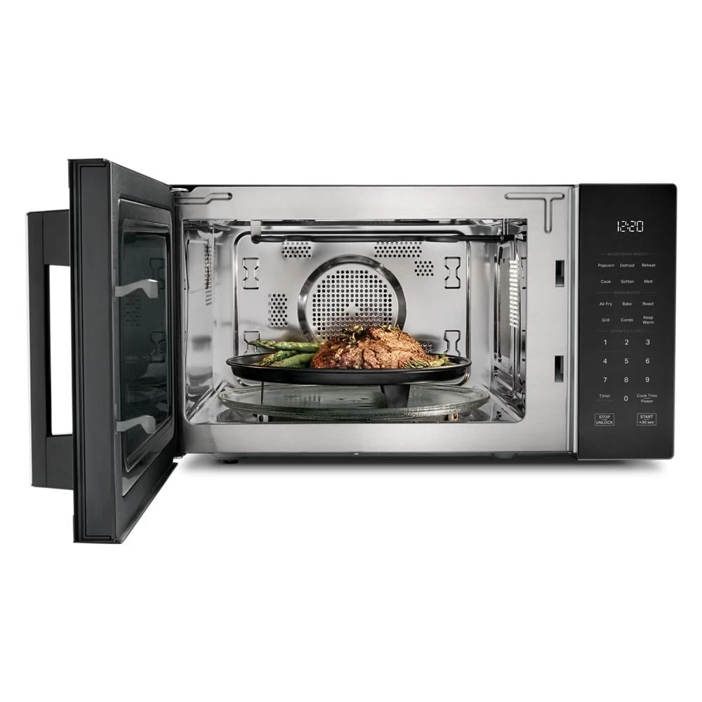 1.0 cu. ft. Black All-In-One Multifunctional Countertop Microwave With Air Fry - 900 watt WMCS5522RB