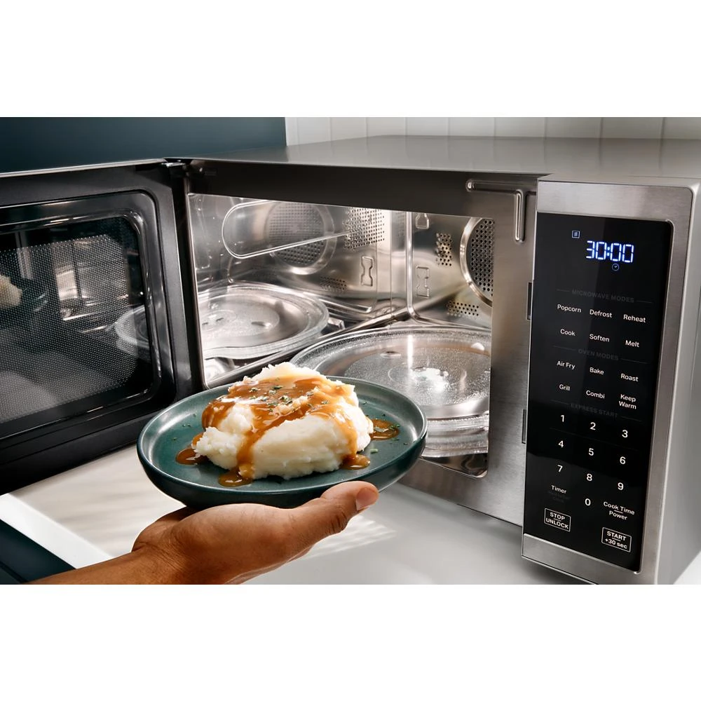 1.0 cu. ft. Black All-In-One Multifunctional Countertop Microwave With Air Fry - 900 watt WMCS5522RB