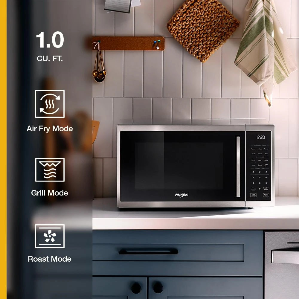 1.0 cu. ft. Stainless Steel All-In-One Multifunctional Countertop Microwave With Air Fry - 900 watt WMCS5522RS
