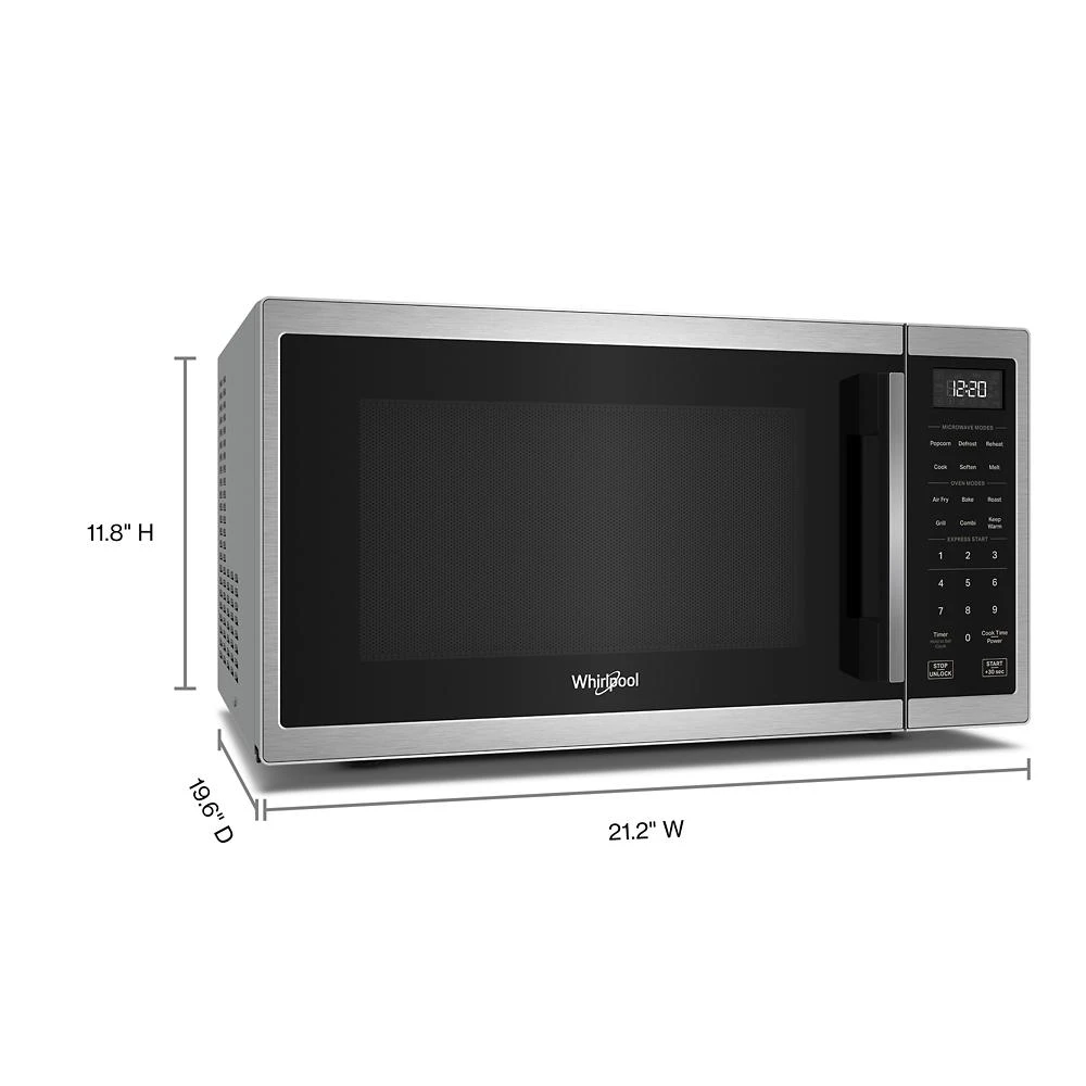 1.0 cu. ft. Stainless Steel All-In-One Multifunctional Countertop Microwave With Air Fry - 900 watt WMCS5522RS