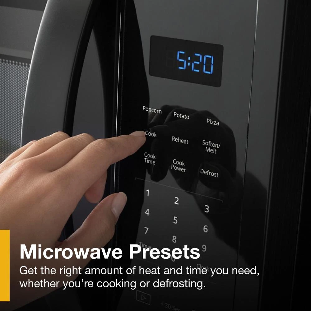 1.7 cu. ft. Microwave Hood Combination with Electronic Touch Controls WMH31017HB