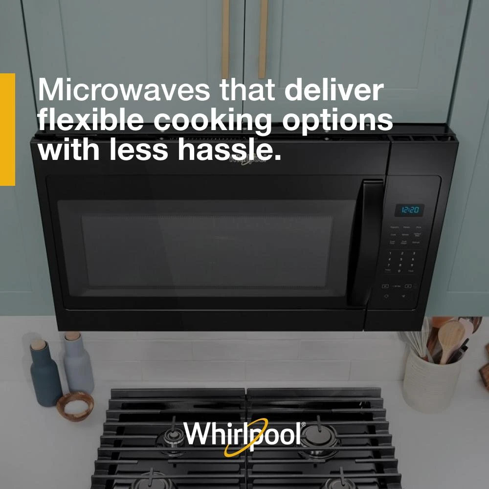 1.7 cu. ft. Microwave Hood Combination with Electronic Touch Controls WMH31017HB