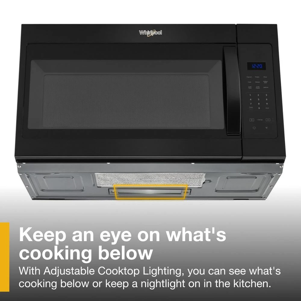 1.7 cu. ft. Microwave Hood Combination with Electronic Touch Controls WMH31017HB