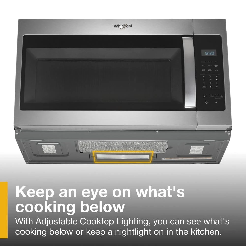 1.7 cu. ft. Microwave Hood Combination with Electronic Touch Controls WMH31017HS