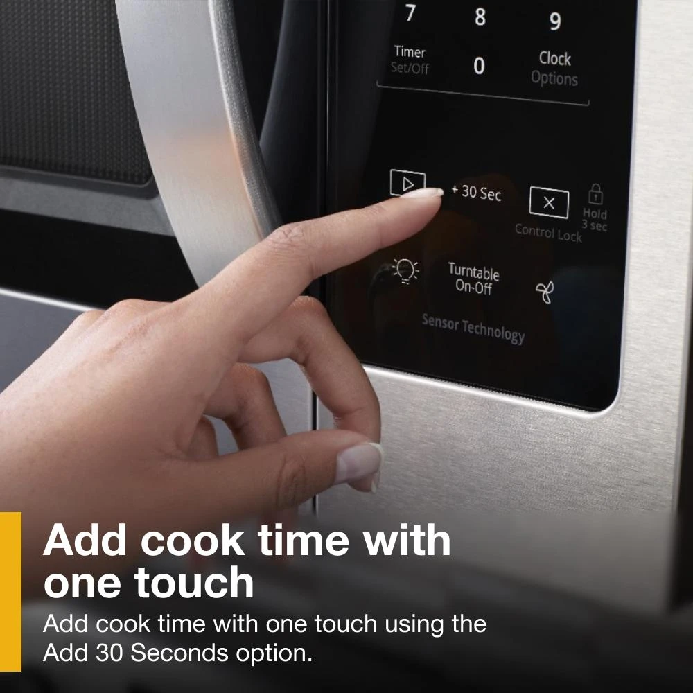 1.7 cu. ft. Microwave Hood Combination with Electronic Touch Controls WMH31017HS