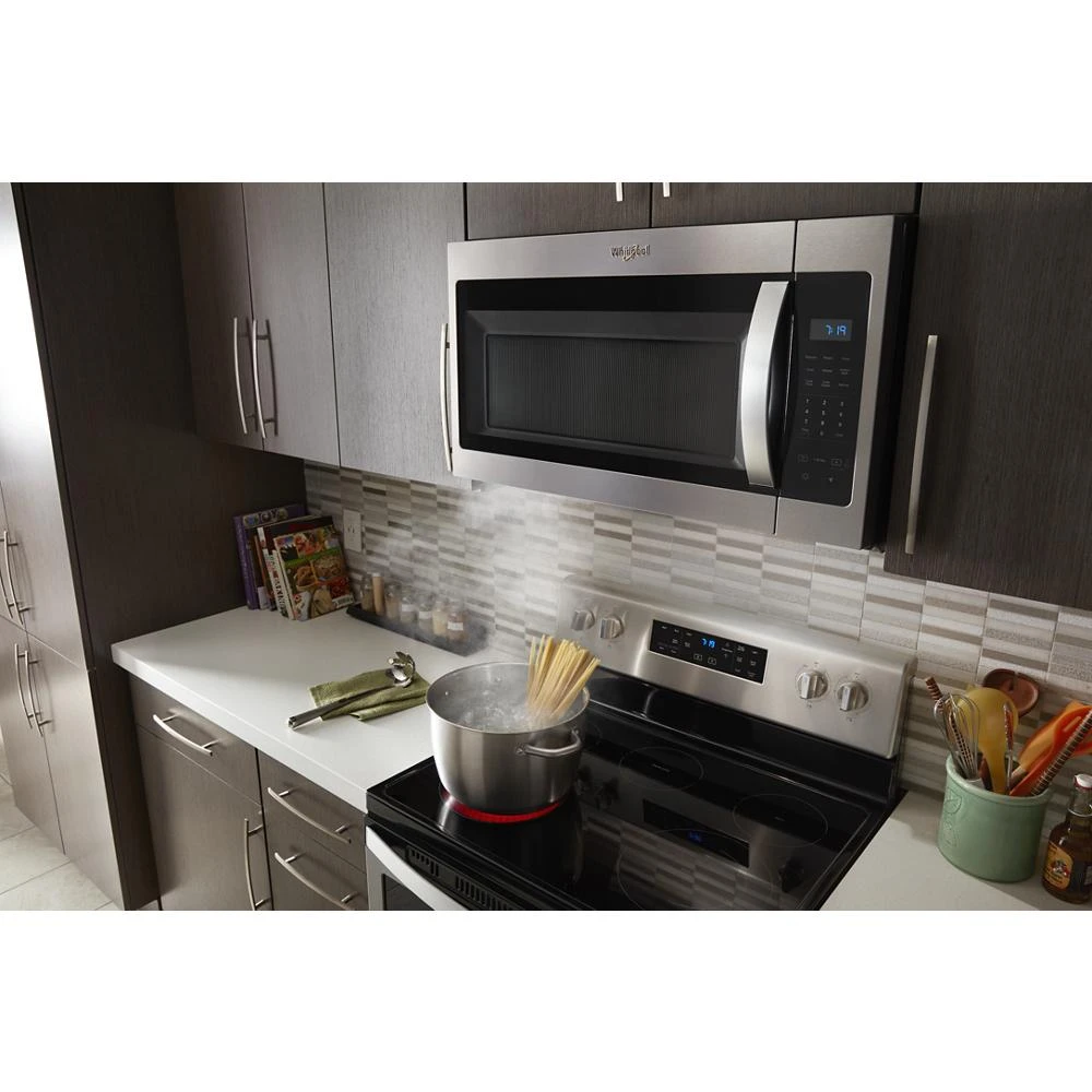 1.7 cu. ft. Microwave Hood Combination with Electronic Touch Controls WMH31017HS