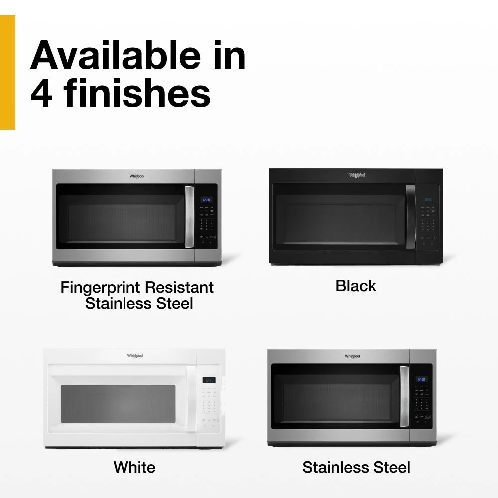 1.7 cu. ft. Microwave Hood Combination with Electronic Touch Controls WMH31017HS