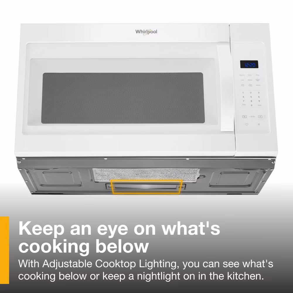 1.7 cu. ft. Microwave Hood Combination with Electronic Touch Controls WMH31017HB