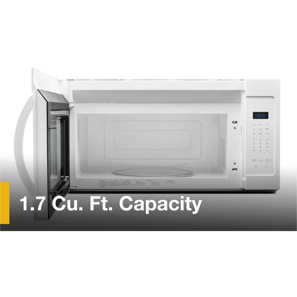 1.7 cu. ft. Microwave Hood Combination with Electronic Touch Controls WMH31017HW