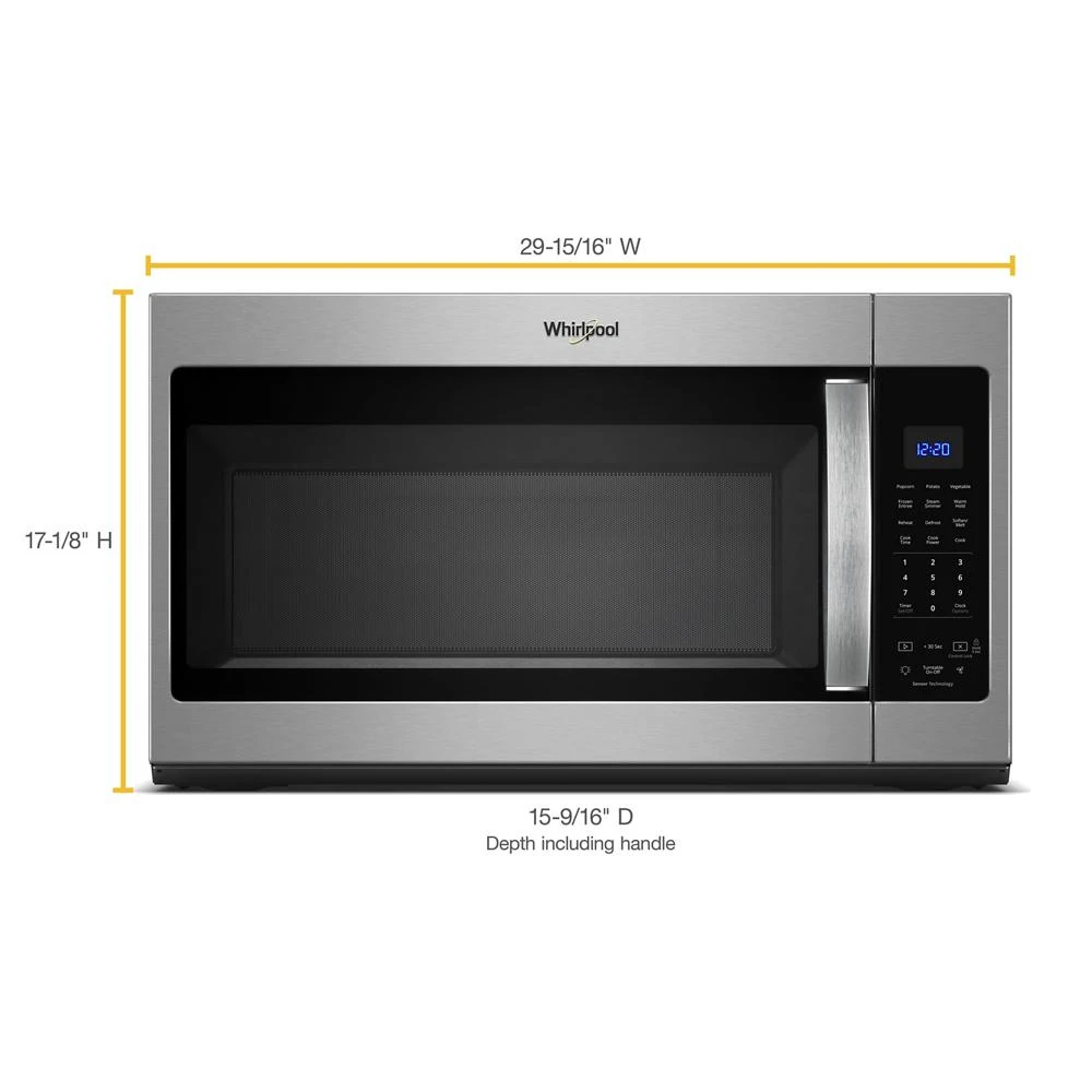 1.9 cu. ft. Capacity Steam Microwave with Sensor Cooking WMH32519HZ
