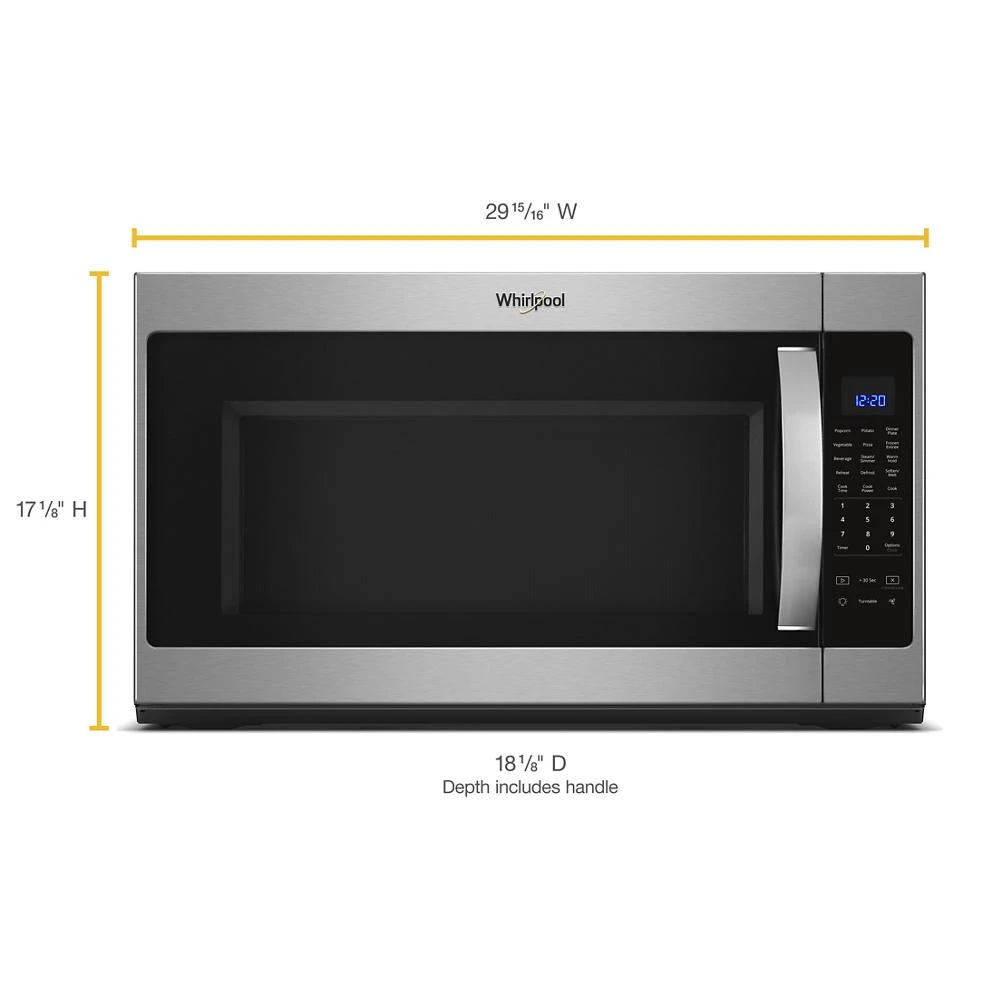 2.1 cu. ft. Over-the-Range Microwave with Steam cooking WMH53521HZ