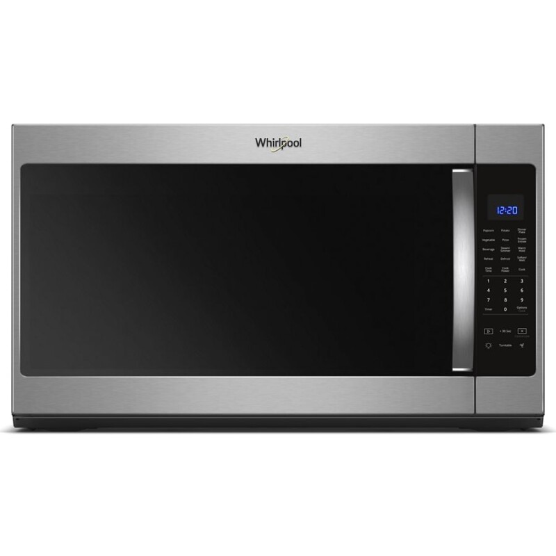 Whirlpool 2.1 cu. ft. Over-the-Range Microwave with Steam cooking Fingerprint Resistant Stainless Steel WMH53521HZ Picture 1